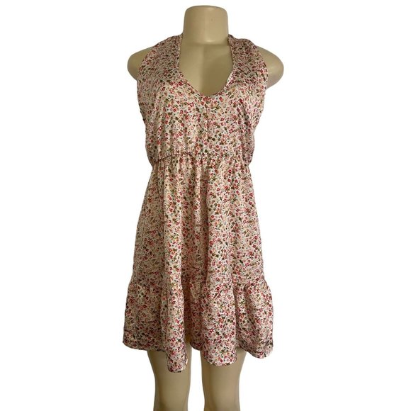 NWT Jenna Girl Classy Multicolor Floral Fit & Flare Dress Size Small - Picture 5 of 16